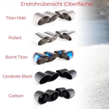 Preview: Milltek Sport Abgasanlage ab Vor-Kat für Subaru BRZ 2.0-Liter (Variante: Titan Endrohre)