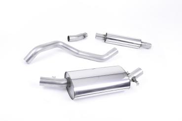 Preview: Milltek Sport Abgasanlage ab Downpipe für Volkswagen Golf Mk1 GTi (Variante: Polierte Endrohre)