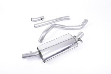 Preview: Milltek Sport Abgasanlage ab Downpipe für Volkswagen Golf Mk1 GTi (Variante: Polierte Endrohre)
