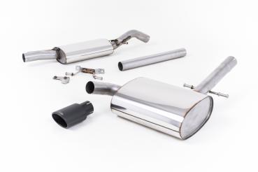 Preview: Milltek Sport Abgasanlage ab Kat für Volkswagen Corrado VR6 (Variante: Cerakote Schwarz Endrohr Oval)