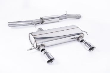 Preview: Milltek Sport Abgasanlage ab Kat für Audi TT 180 / 225 quattro Coupe & Roadster (Variante: Polierte Endrohre)