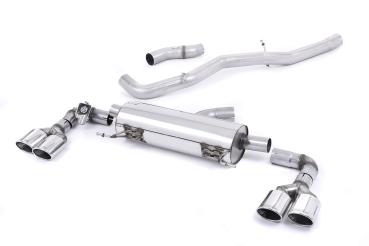 Preview: Milltek Sport Abgasanlage ab Kat für Audi S1 2.0 TFSI quattro (Variante: Polierte Endrohre)