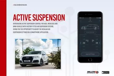 Milltek Sport Active Suspension Control für Audi Q7 3.0TDI (218 & 272PS) 4M