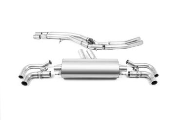 Preview: Milltek Sport ECE Abgasanlage ab Frontpipe für Audi RSQ8 4.0 V8 Bi-Turbo (Non OPF / Mit OPF) (Variante: Für original Endrohr)