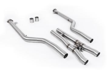 Preview: Milltek Sport Abgasanlage ab Downpipe für BMW X3 X3M / X3M Comp (G01) 3.0 (mit OPF S58 Engine) (Variante: Polierte Endrohre)