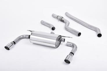 Preview: Milltek Sport Abgasanlage ab Kat für BMW 3 Serie F30 328i M Sport Auzumatic (mit Anhängerkupplung, kein xDrive & Nur N20 Motor) (Variante: Polierte Endrohre)