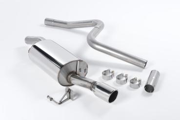 Preview: Milltek Sport Abgasanlage ab Kat für Ford Fiesta Mk6 ST 150 (Variante: Polierte Endrohre)