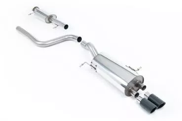 Milltek Sport ECE Abgasanlage ab Kat für Ford Fiesta Mk7/Mk7.5 ST 1.6 Liter EcoBoost 182PS & ST200 (Variante: Carbon Endrohre)