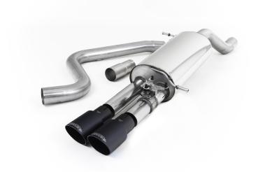 Preview: Milltek Sport ECE Abgasanlage ab Kat für Ford Fiesta Mk8 ST 1.5 EcoBoost 200PS (Modelle bis Sept 2020) (Variante: Cerakote Schwarz Endrohre)