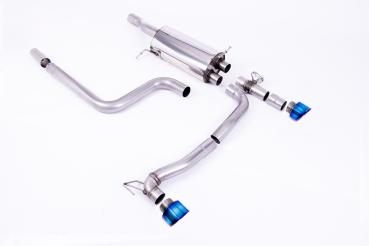 Preview: Milltek Sport ECE Abgasanlage ab Kat für Ford Fiesta Mk8 ST 1.5 EcoBoost 200PS (Modelle bis Sept 2020) (Variante: Burnt Titan Endrohre)