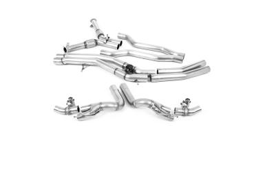 Preview: Milltek Sport Abgasanlage ab OPF für Lamborghini Urus 4.0 Twin Turbo V8 650PS (Variante: Für original Endrohrblende)