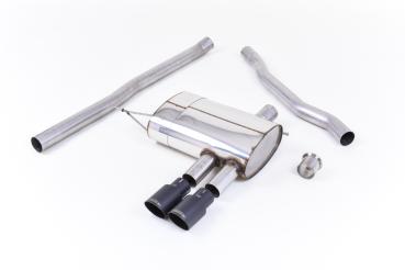 Preview: Milltek Sport Abgasanlage ab Kat für New Mini Mk3 (F56) Mini Cooper S 2.0 Turbo (Rest of World) (Variante: Cerakote Schwarz Endrohre)