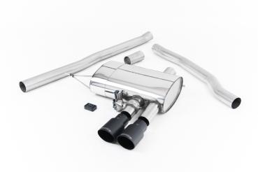 Preview: Milltek Sport Abgasanlage ab Kat für New Mini Mk3 (F56) Mini Cooper S 2.0 Turbo (UK und Europa Modelle & Vor LCI) (Variante: Cerakote Schwarz Endrohre)