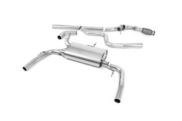 Preview: Milltek Sport Abgasanlage ab Kat für Peugeot308 GTI 270 (1.6T) Non-OPF Modelle (Variante: Für original Endrohrblende)