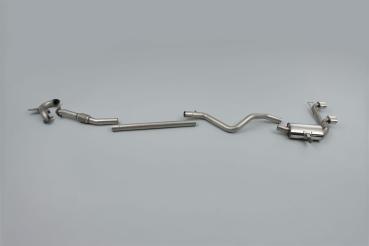 Preview: Milltek Sport Abgasanlage ab Turbo exklusive Hi-Flow Sportkat für Renault Mégane Renaultsport 230 Renault F1 Team R26 / R26R (Variante: Polierte Endrohre )