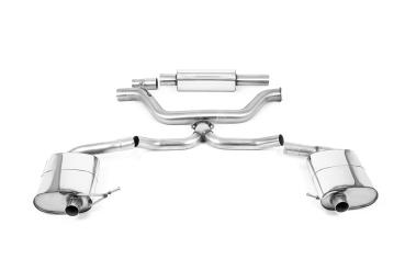 Preview: Milltek Sport ECE Abgasanlage ab OPF für Skoda Octavia vRS 2.0 TSI 245PS (MQB EVO Mk4) Hatchback & Kombi (OPF Modelle) (Variante: Für original Endrohrblende)