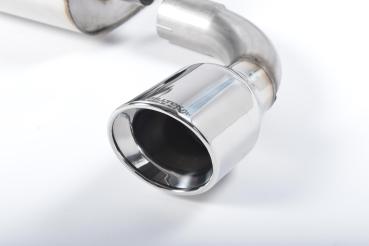 Preview: Milltek Sport Abgasanlage ab Kat für Volkswagen Golf Mk4 R32 3.2 V6 4WD (Variante: Polierte Endrohre)