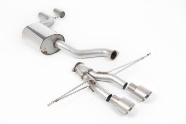 Preview: Milltek Sport Abgasanlage ab Kat für Volkswagen Golf Mk6 GTi 2.0 TSI 210PS (Variante: Titan Endrohre)