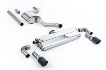 Preview: Milltek Sport Abgasanlage ab Kat für Volkswagen Golf Mk7.5 1.5TSI Evo GT & R-Line (Modelle mit und ohne OPF) (Variante: Cerakote Endrohre )