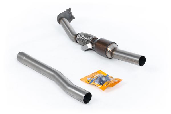 Milltek Sport Downpipe mit Racing Kat für Volkswagen Golf Mk5 GTi 2.0T FSI